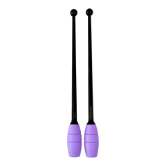 Maça oficial ginástica rítmica adulto 45cm conectável Pista e Campo - Preto e Laranja