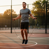 Corda de pular de PVC 6mm com rolamento Pista e Campo