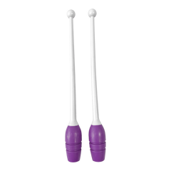 Maça oficial ginástica rítmica juvenil 40cm conectável Pista e Campo - Preto e Rosa