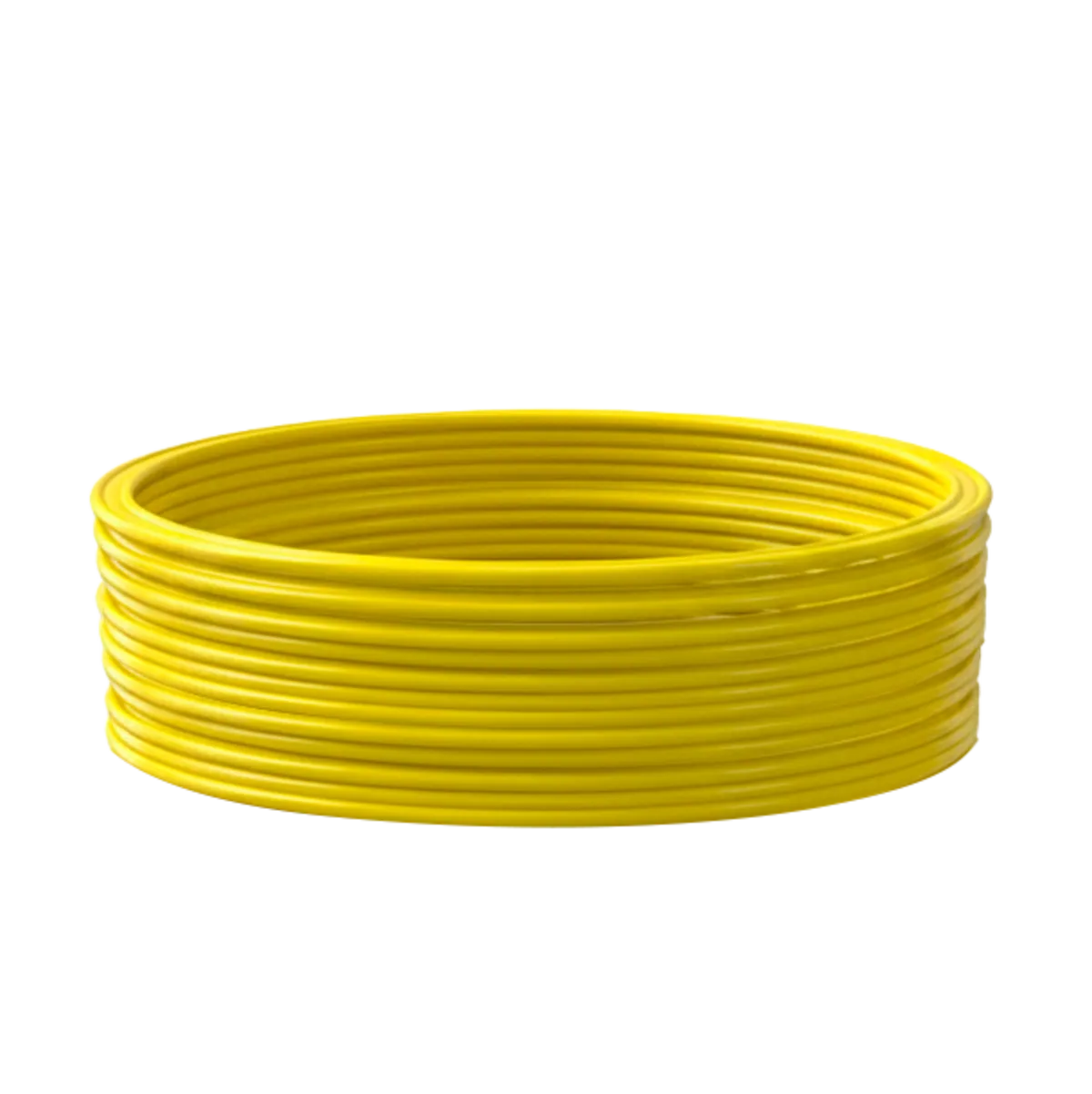 Arco plano 40cm Amarelo - 12 unidades