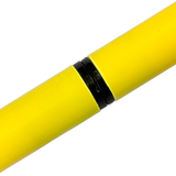 Bastão haste de PVC 1m desmontável em duas partes amarelo Velden