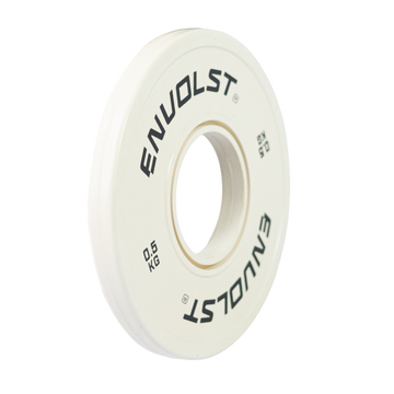 Anilha Olímpica Fracionada Bumper 0,5 kg Envolst