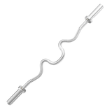 Barra W Super Curl Olímpica 1,20 m Hard Chrome Envolst