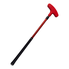 Taco de minigolfe retrátil 50 a 90cm em alumínio Neofun - Vermelho