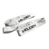 Suportes faixas brancas com velcro para antenas de voleibol Velden - par