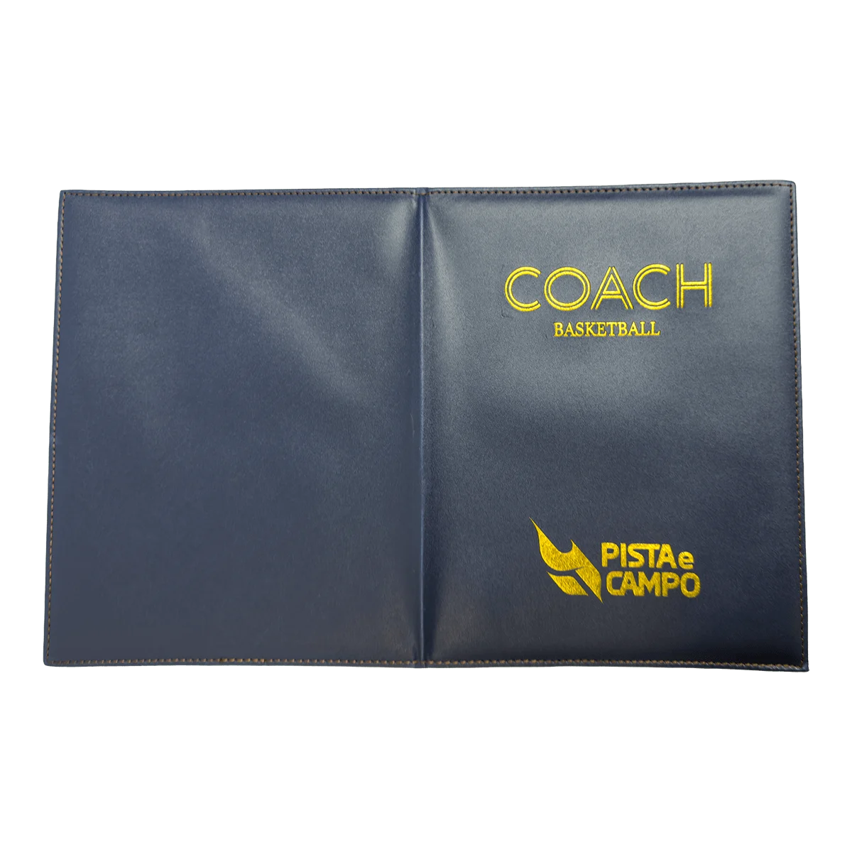 Prancheta tática magnética com caneta para treinamento de basquete Pista e Campo - Modelo pasta azul