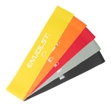 Kit com 5 tensões de faixas elásticas mini band Envolst