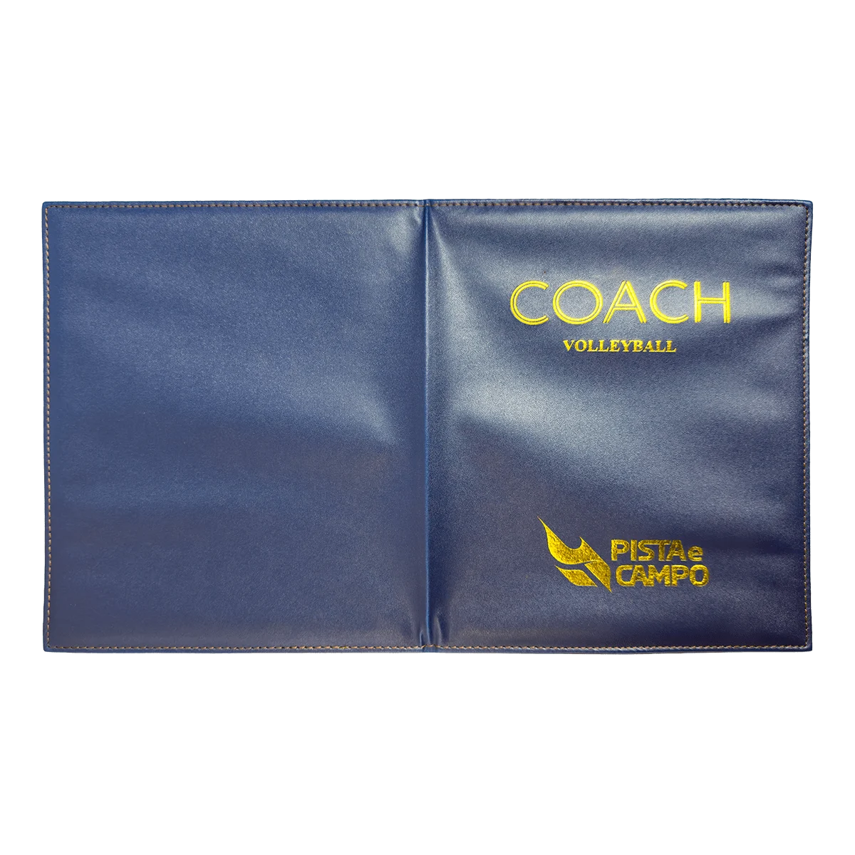 Prancheta tática magnética com caneta para treinamento de volei Pista e Campo - Modelo pasta azul