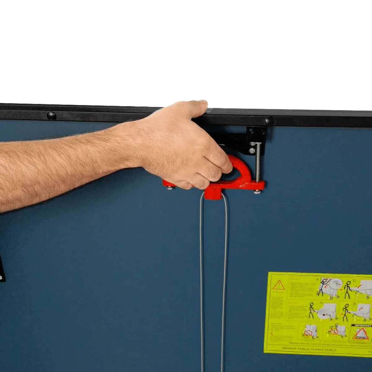 Mesa Tênis de Mesa Dobrável Azul Rede e Porta Itens Giant Dragon