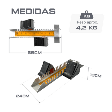Bloco de Partida de Alumínio e Aço Ajustável Pista e Campo