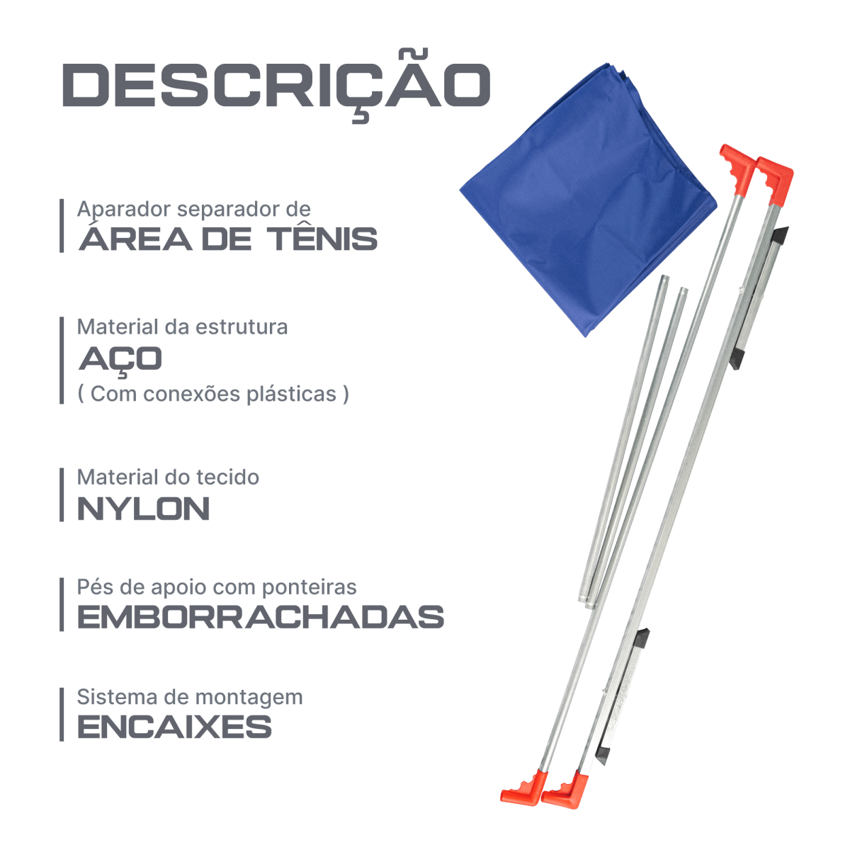 Aparador separador de área de tênis de mesa Jintai