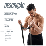 Superband resistência média 2,2cm (cor preto) Pista e Campo