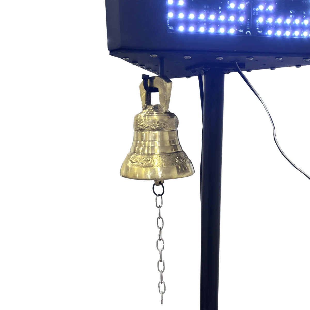 Placar Eletrônico de Voltas em LED para Atletismo