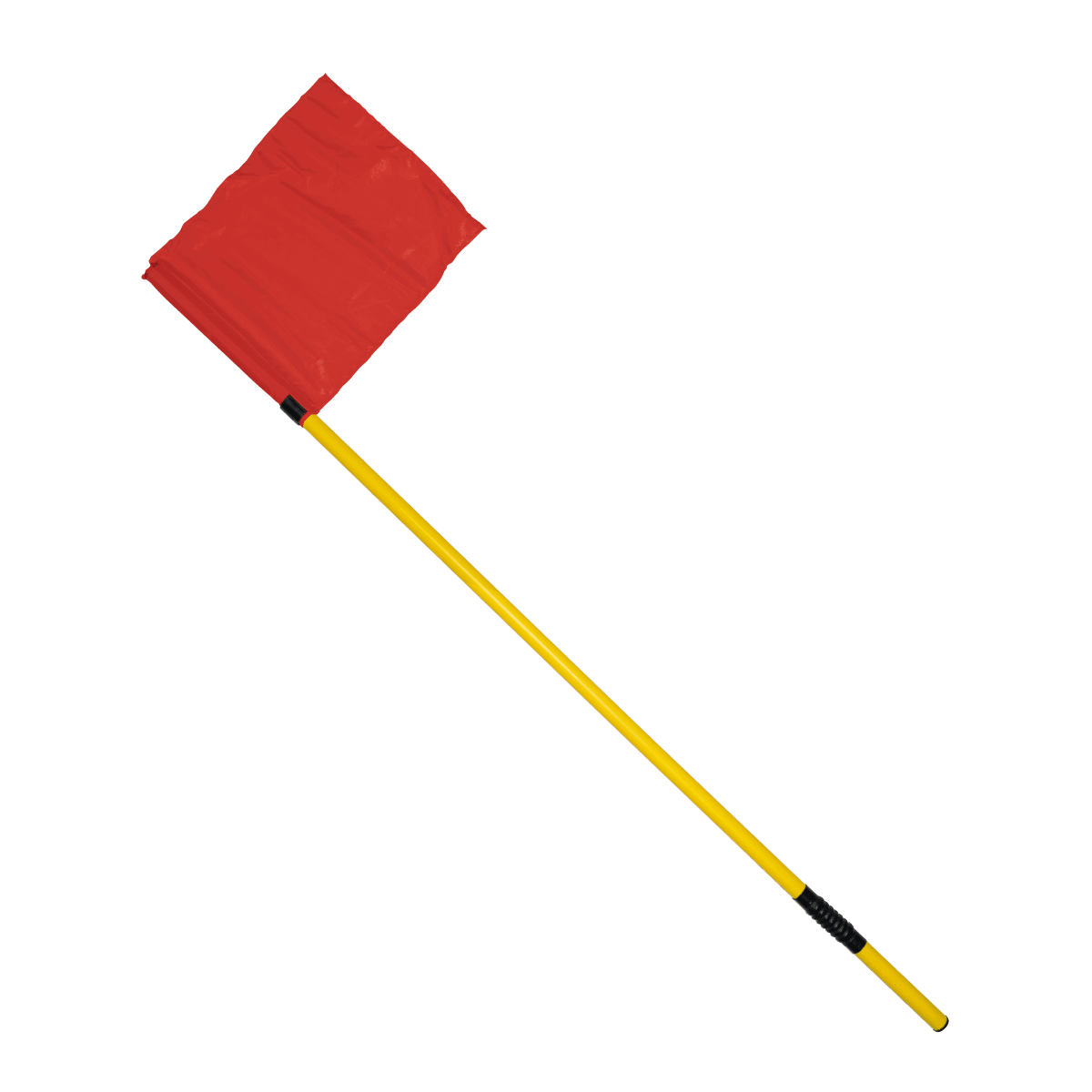 Bandeirola de escanteio oficial de futebol de campo reclinável Velden - cnj com 4 und Cor das bandeiras:Amarelo