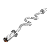 Barra W Super Curl Olímpica 1,20 m Hard Chrome Envolst