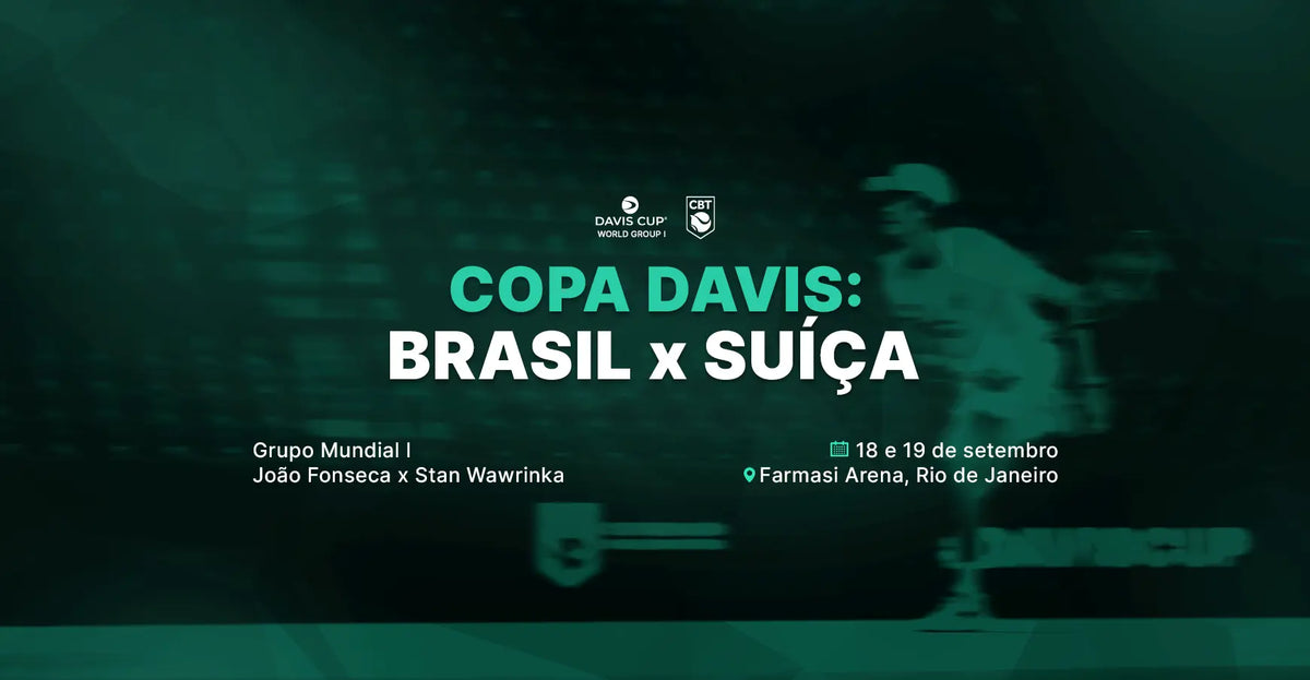 Copa Davis 2026: Brasil x Suíça disputa vaga na final de 2027