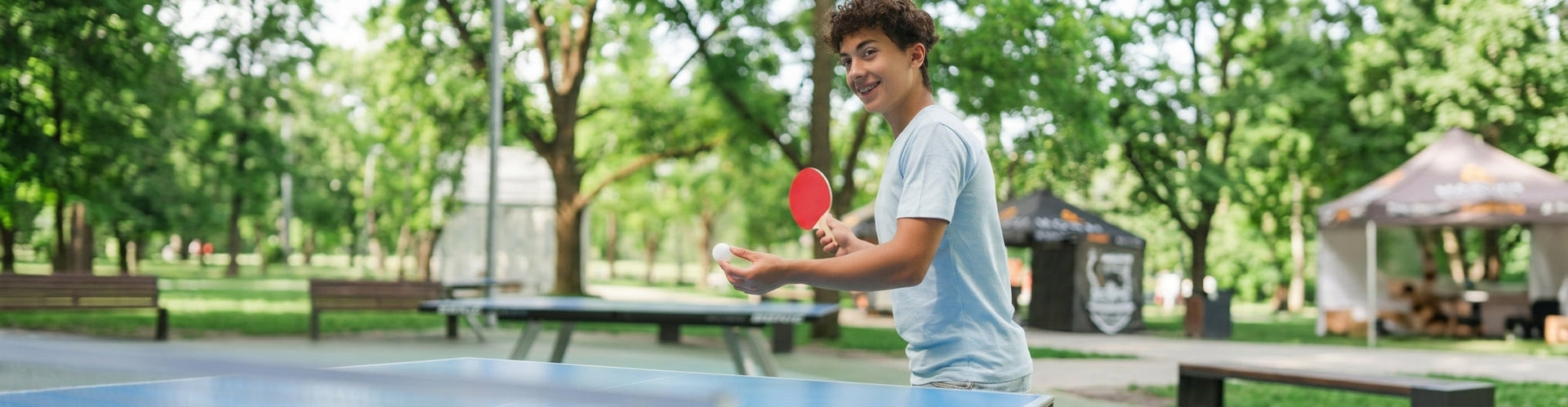 Tamanho da raquete de tênis de mesa: adulto x infantil