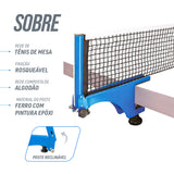 Kit Rede de Tênis de Mesa Giant Dragon - Suporte Rosqueável e Régua