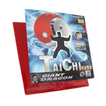 Borracha Taichi Giant Dragon Aprovada ITTF Preta e Vermelha