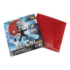 Borracha Taichi Giant Dragon Aprovada ITTF Preta e Vermelha