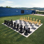 Jogo de peças para xadrez gigante rei com 63,5cm modelo premium NeoFun