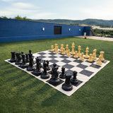 Jogo de peças para xadrez gigante rei com 63,5cm modelo premium NeoFun