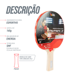 Raquete de tênis de mesa Controle Pista e Campo