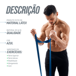 Superband resistência extra-forte (cor azul) 6,4cm Pista e Campo