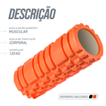 Rolo massagem foam liberação miofascial yoga e pilates Pista e Campo