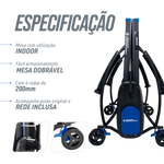 Mesa Tênis de Mesa Dobrável Azul Giant Dragon
