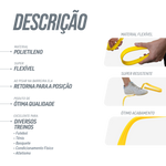 Barreirinha de Agilidade 15cm Plástico Flexível Velden