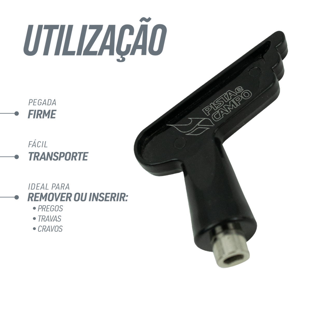 Chave para sapatilhas de atletismo Pista e Campo