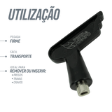 Chave para sapatilhas de atletismo Pista e Campo