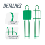 Boneco barreira para treinamento de falta no futebol 1m80 Pista e Campo