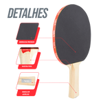 Raquete de tênis de mesa Controle Pista e Campo