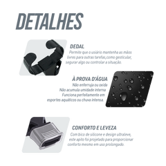 Apito de plástico tipo fox com dedal Pista e Campo