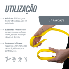 Barreirinha de Agilidade 15cm Plástico Flexível Velden