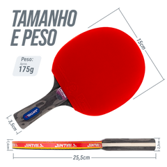 Raquete de Tênis de Mesa Jintai Astra — Alta Performance Aprovada pela ITTF