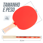 Raquete de tênis de mesa Controle Pista e Campo