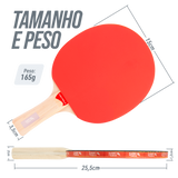 Raquete de tênis de mesa Controle Pista e Campo