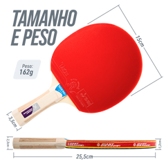 Raquete de Tênis de Mesa Giant Dragon Taichi 3 Estrelas ITTF