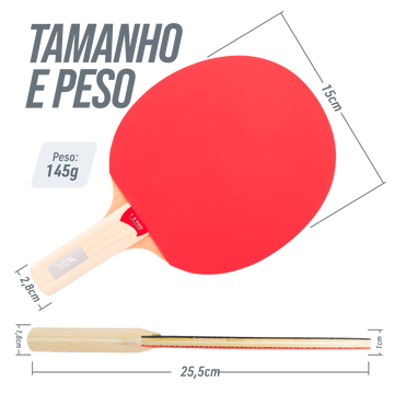 Raquete de tênis de mesa Lazer Pista e Campo