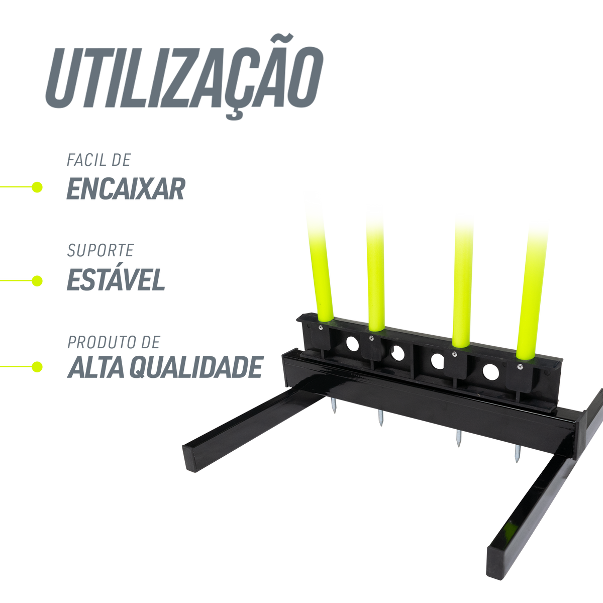 Boneco Barreira Treinamento de Falta Velden 1,80m com Base
