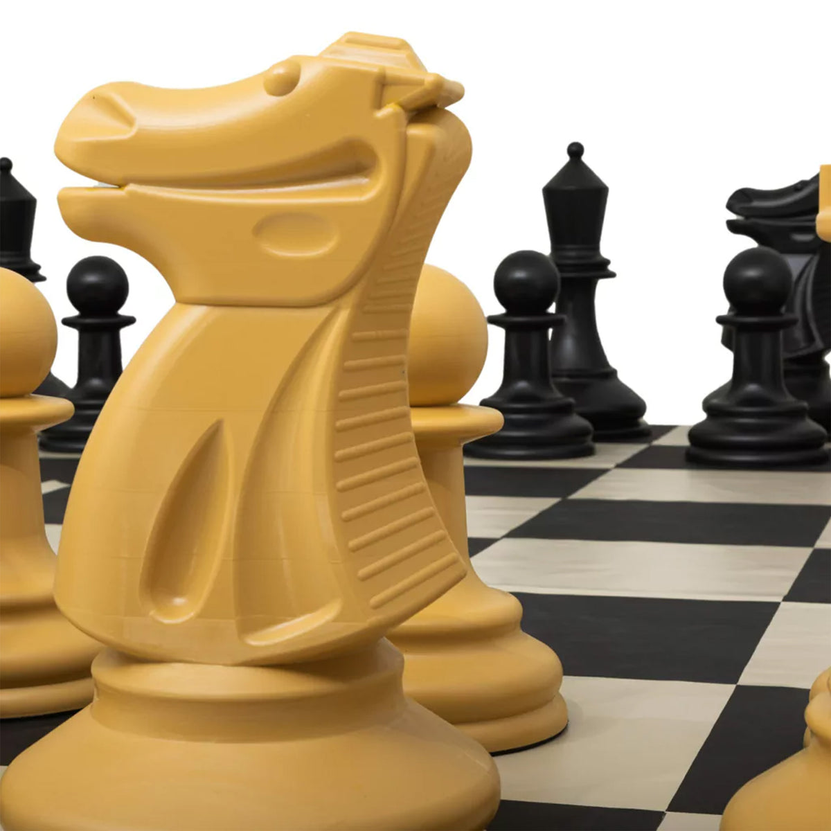 Jogo de peças para xadrez gigante rei com 63,5cm modelo premium NeoFun