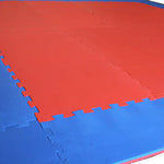 Tatame de EVA para artes marciais 1m x 1m x 40mm dupla face antideslizante Pista e Campo