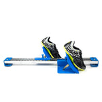 Bloco de partida de aço Pista e Campo lateral com sapatilhas