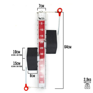 Bloco de partida de alumínio Pista e Campo