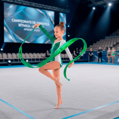 Kit 6 Fitas de Ginástica Rítmica  Infantil com Estilete Gracios