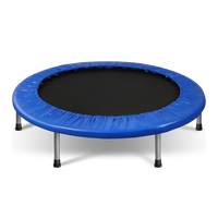 Mini jump cama elástica profissional dobrável 36 molas com capa Envolst