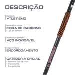 Dardo de Atletismo 500g Sportland Carbon Homologado WA-IAAF
